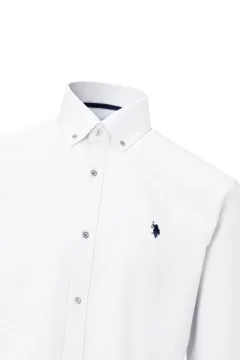 قميص U.s polo سوبر سوبر بريميوم 1/1 قماش اكسفورد Oxfor قطن 100% second